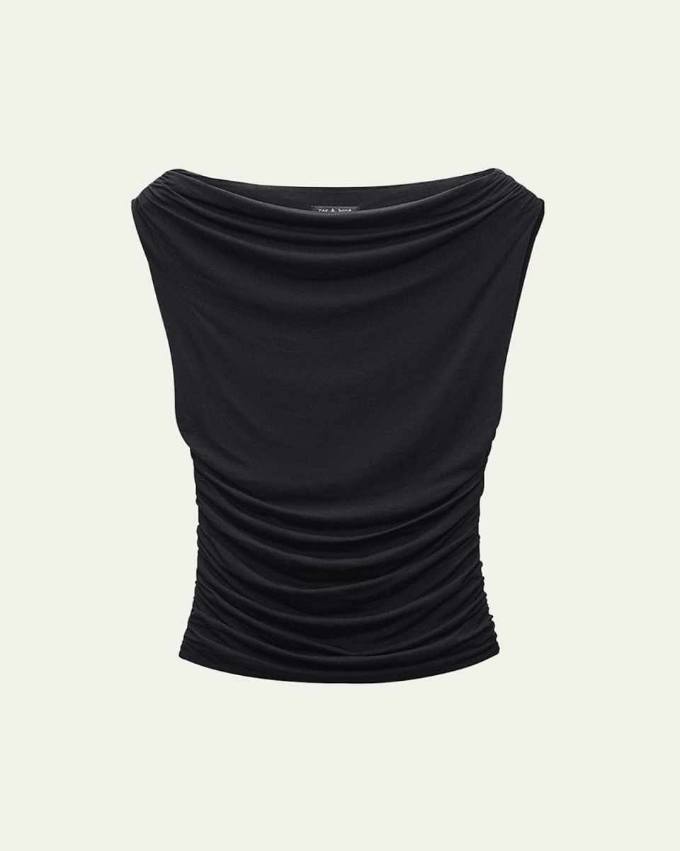 Luca Shirred Top